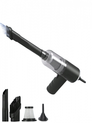 مكنسة كهربائية لاسلكية قوية 120W للاستخدام في السيارة والمنزل