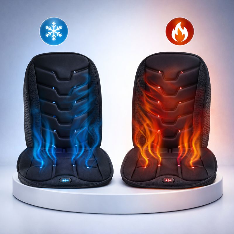 وسادة مقعد سيارة حرارية 12V – تدفئة سريعة لراحة مثالية في الشتاء